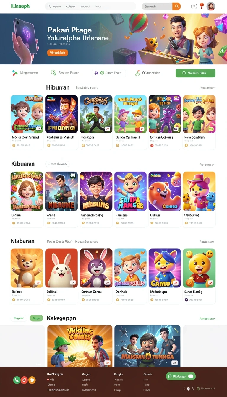 Galeri pratinjau visual koi88 build APK resmi terbaru